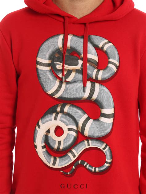 gucci hoodie snake.